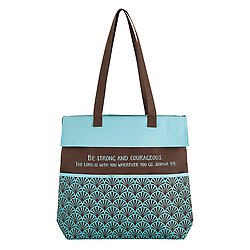Be Strong - Inspirational Tote Bag with Pockets