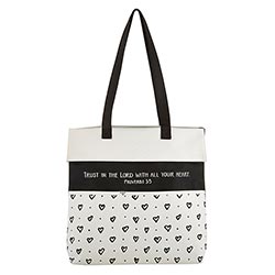 Trust - Inspirational Tote Bag with Pockets