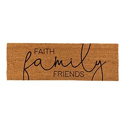 Doormat - Faith Family Friends