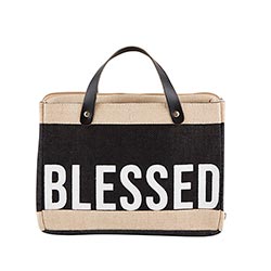 Market Tote Bible Cover - Blessed