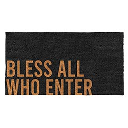 Large Door Mat - Bless All Who Enter